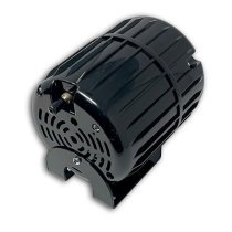 Electric Vacuum Pump for Suppling Vacuum to a Power Brake Booster - 12-Volt encased in a black concealed canister