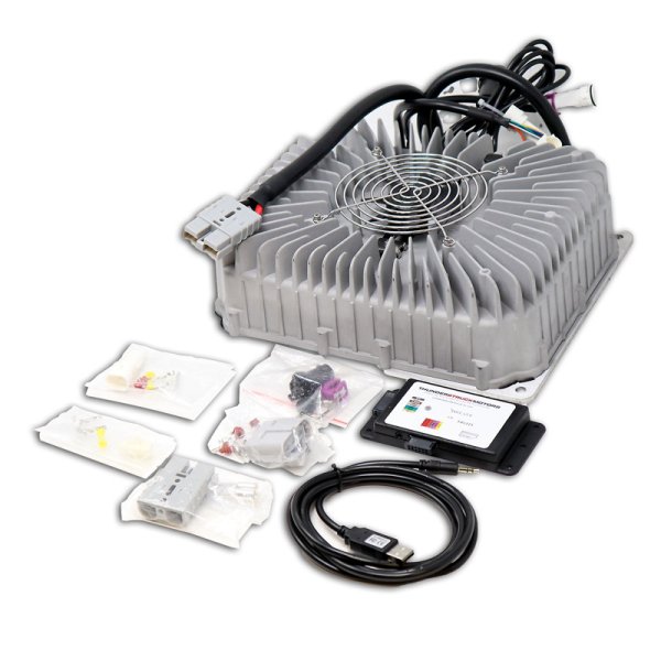 Thunderstruck EV 2500 Charger and Programmable CAN Bus Charge Controller (96v)