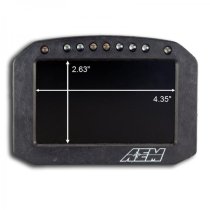 AEM CD5 Carbon Flat Panel CAN Bus Display