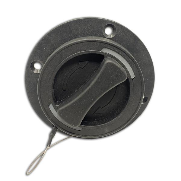 Mennekes European 32A Receptacle With Cover (Vehicle Side - Male Pins Side)