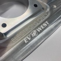 VW Splitty Bus Charge Inlet Billet Aluminum Mounting Plate