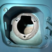 VW Splitty Bus Charge Inlet Billet Aluminum Mounting Plate