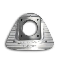 VW Splitty Bus Charge Inlet Billet Aluminum Mounting Plate