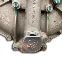 Tesla Model S/X Large Drive Unit Billet Aluminum Coolant Port Replacement