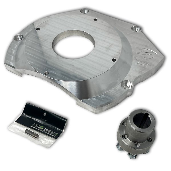 EV West FIAT 124 Billet Aluminum Transmission Adapter