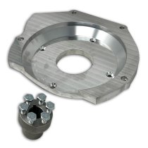 EV West FIAT 124 Billet Aluminum Transmission Adapter