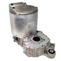 Tesla Model S/X Large Drive Unit Billet Aluminum Coolant Outlet Port
