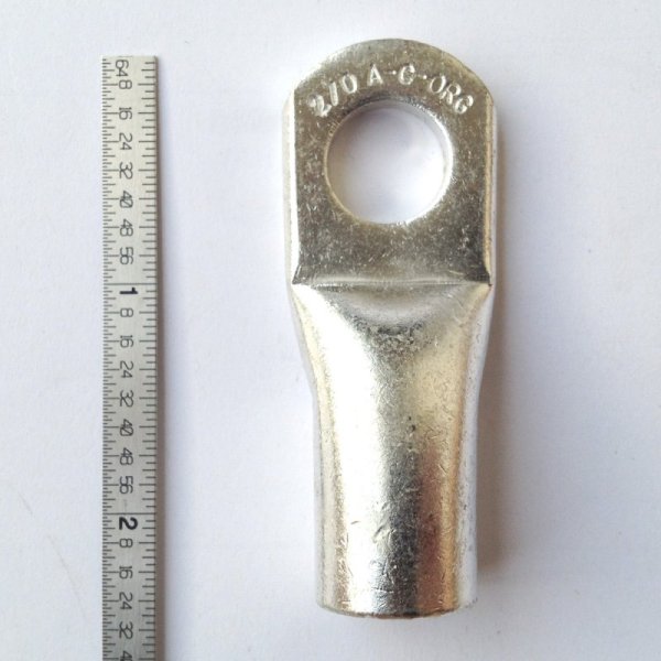 Heavy Duty Ring Terminal 2/0 1/2" (M12)